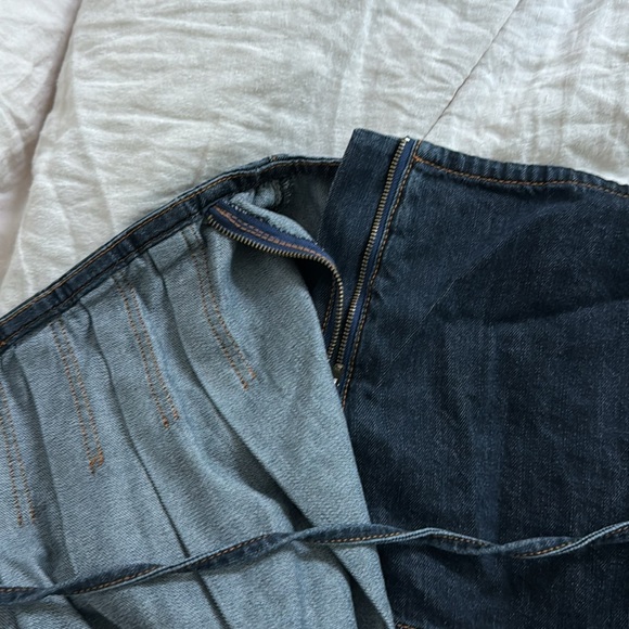 Lioness denim wrap mini skirt - Picture 2 of 3